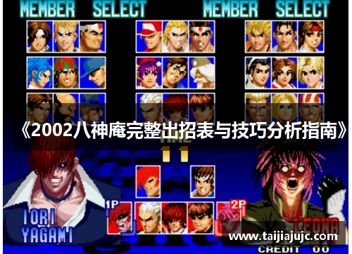 《2002八神庵完整出招表与技巧分析指南》 《2002八神庵完整出招表与技巧分析指南》